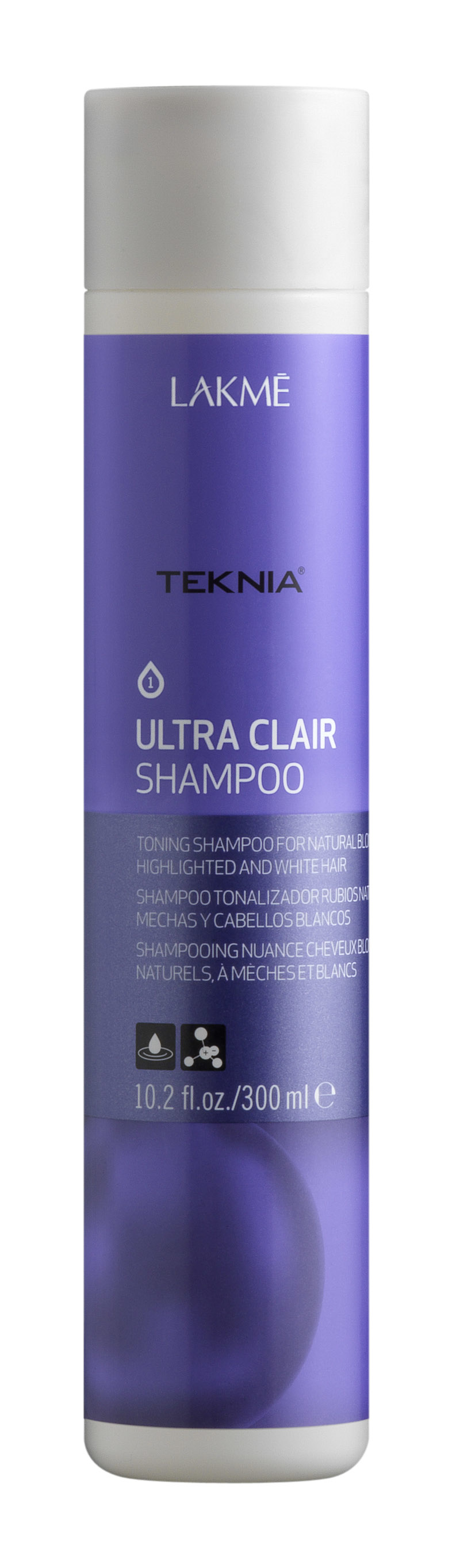 ULTRA CLAIR SHAMPOO Шампунь тонирующий для светлых оттенков волос (300 мл)