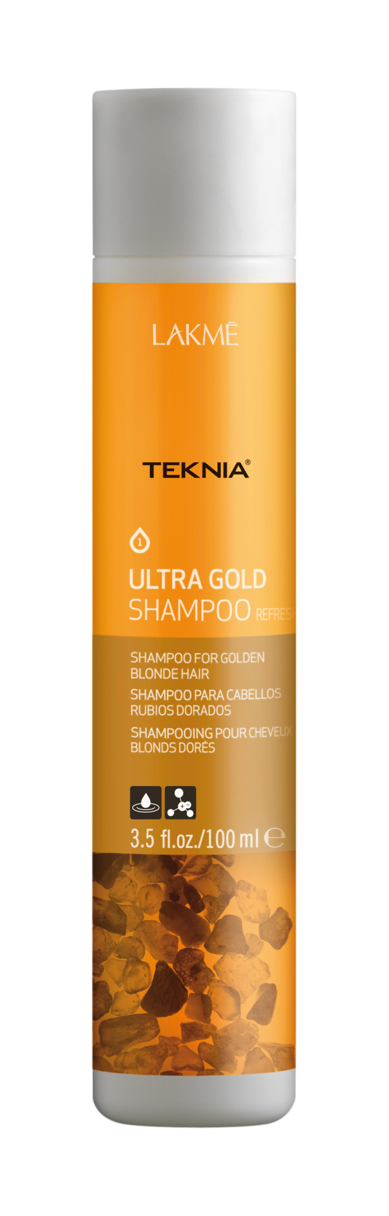 ULTRA GOLD SHAMPOO Шампунь для поддержания оттенка окрашенных волос "Золотистый" (100 мл)