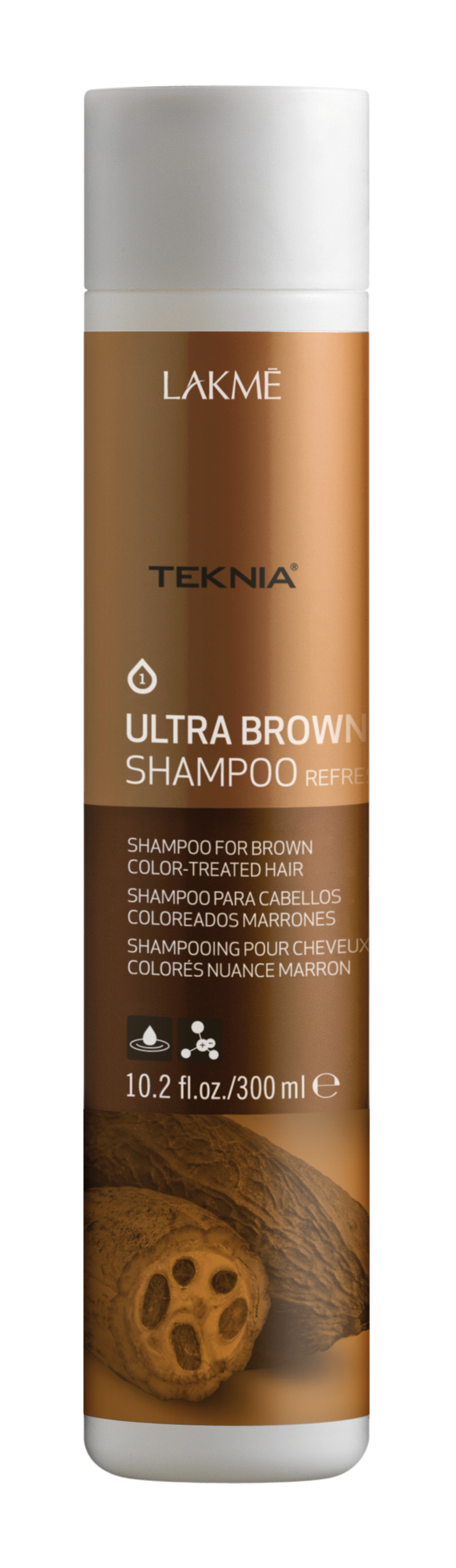 ULTRA BROWN SHAMPOO Шампунь для поддержания оттенка окрашенных волос "Коричневый" (300 мл)